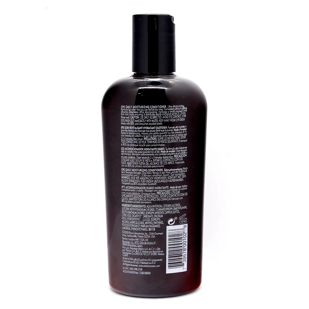 American Crew Acondicionador Daily Moisturizing 250ml - Image 4