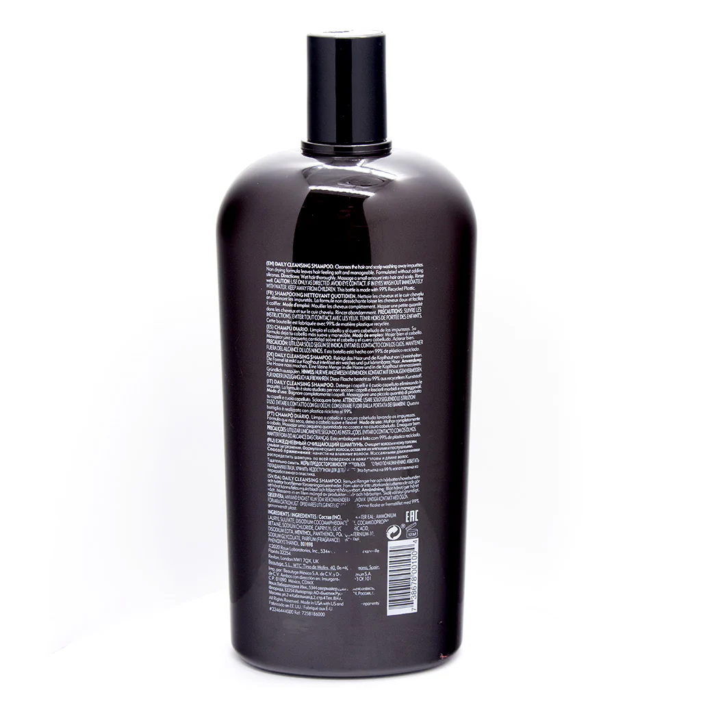 American Crew Daily Cleansing Shampoo 1000ml - Image 4