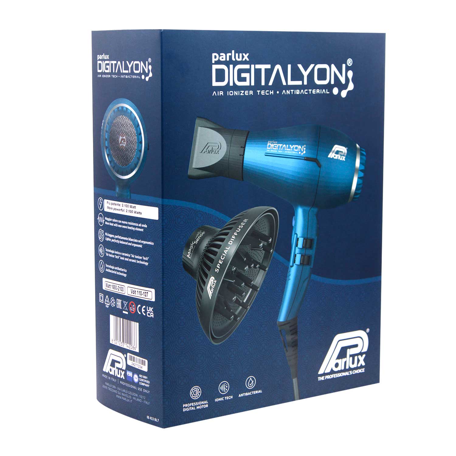 Pack Secadora Parlux Digitalyon Blue + Difusor Magic Sense - Image 7