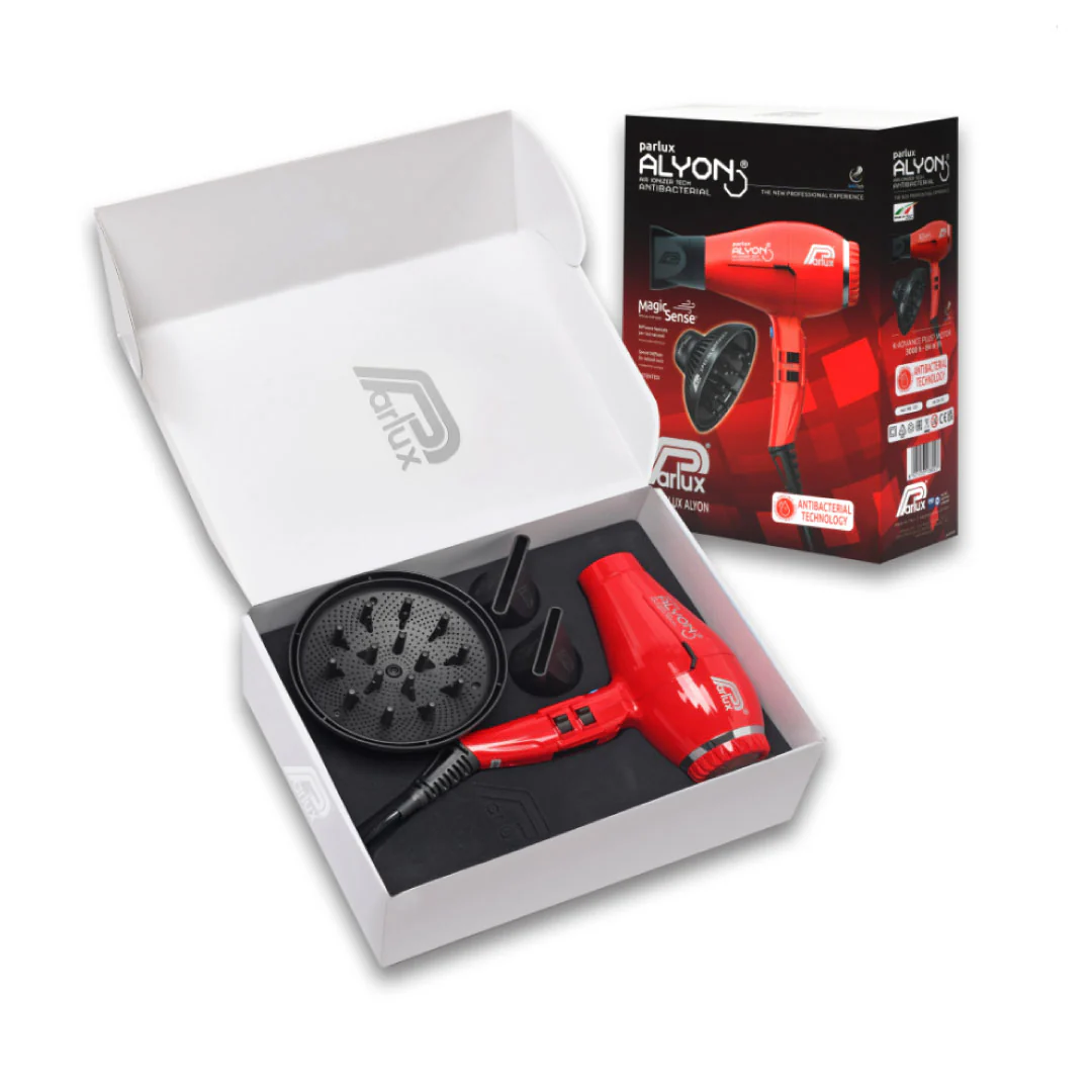 Pack Secadora Parlux Alyon Red con Difusor - Image 6