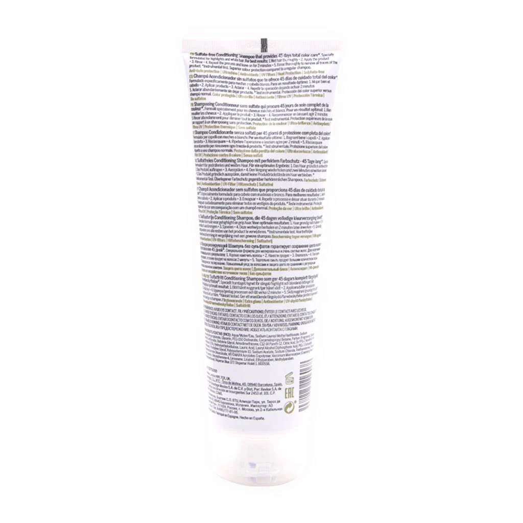 Shampoo Acondicionador 45 Days Para Reflejos y Cabello Blanco 275ml - Image 5