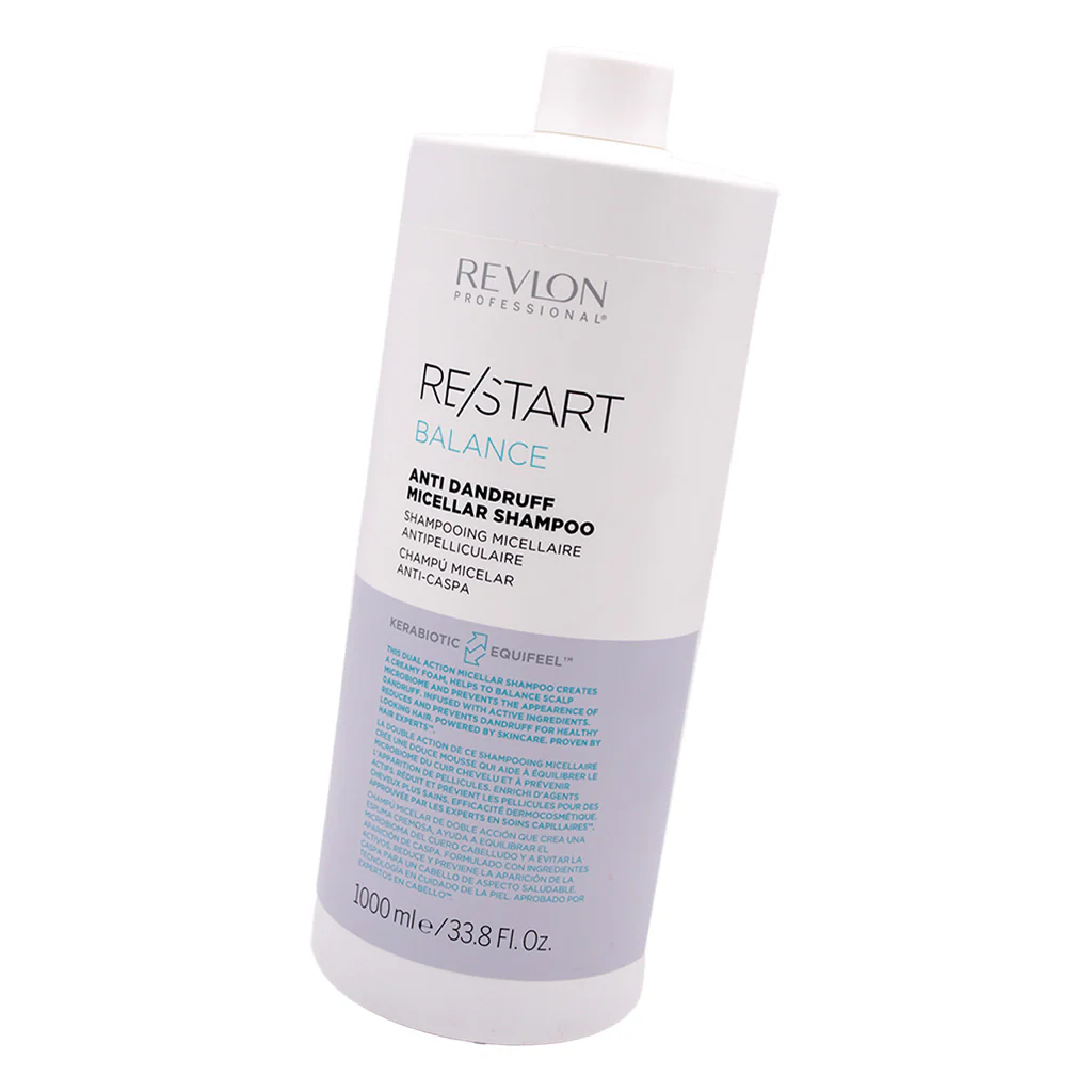 Shampoo Micelar Anticaspa Revlon Restart Balance Anti-Dandruff Shampoo 1000ml - Image 3